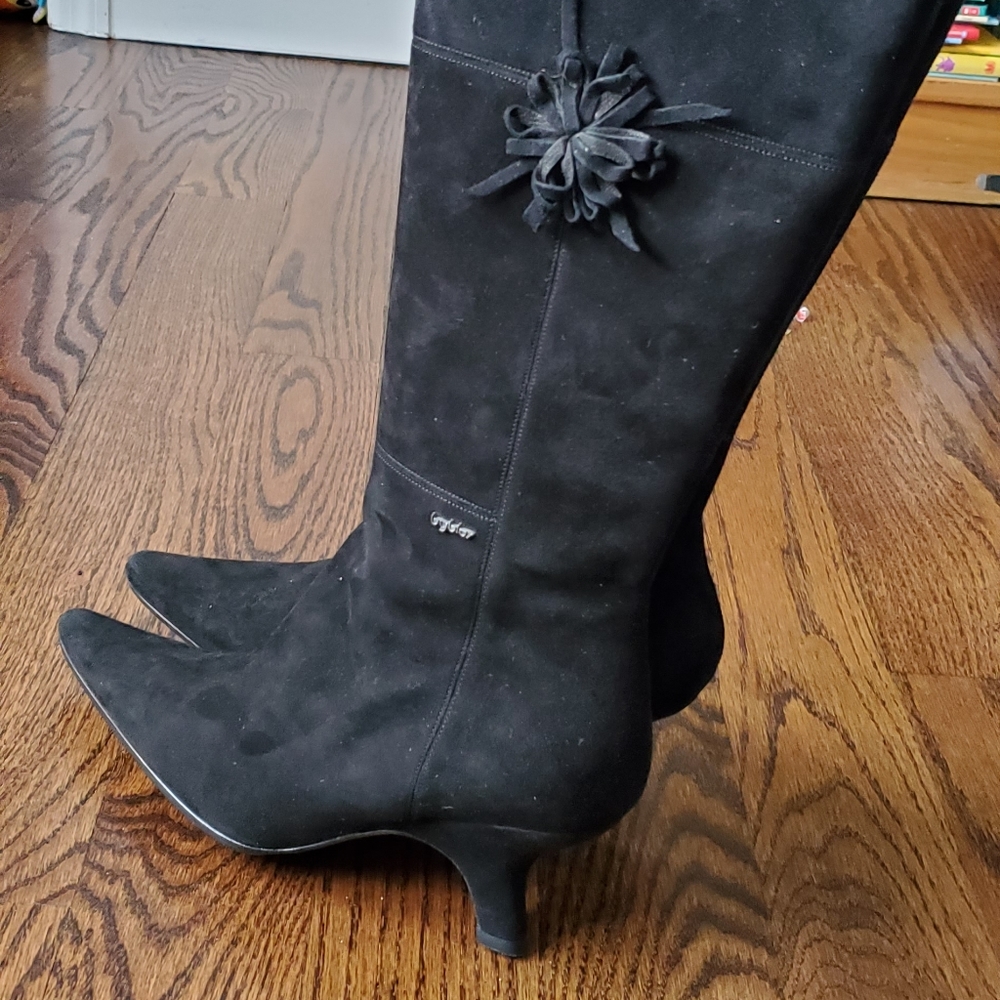 Byblos Suade black boots 36.5